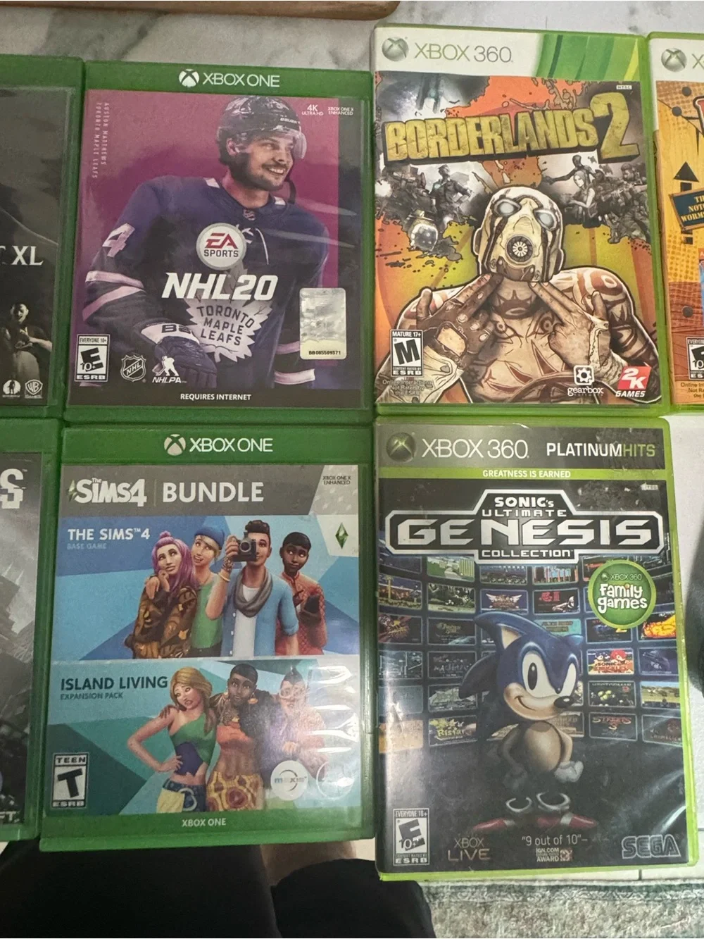 One Game Bundle with Purple Wireless Controller - Multiple Titles Included